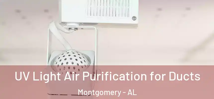  UV Light Air Purification for Ducts Montgomery - AL